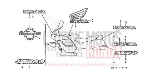 MARK (ST1100L/M) ST1100M de 1991